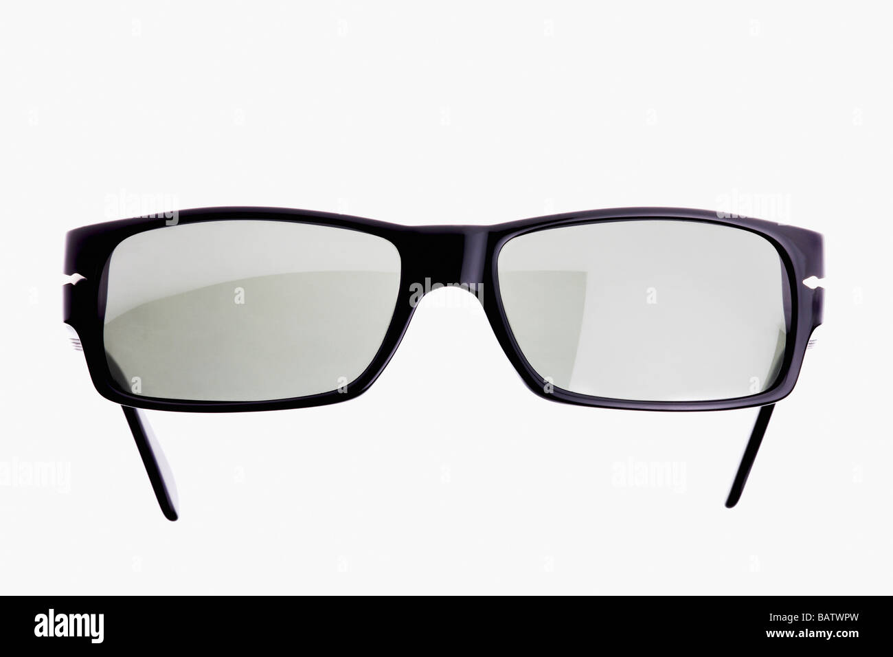 Schwarze Sonnenbrille Stockfoto