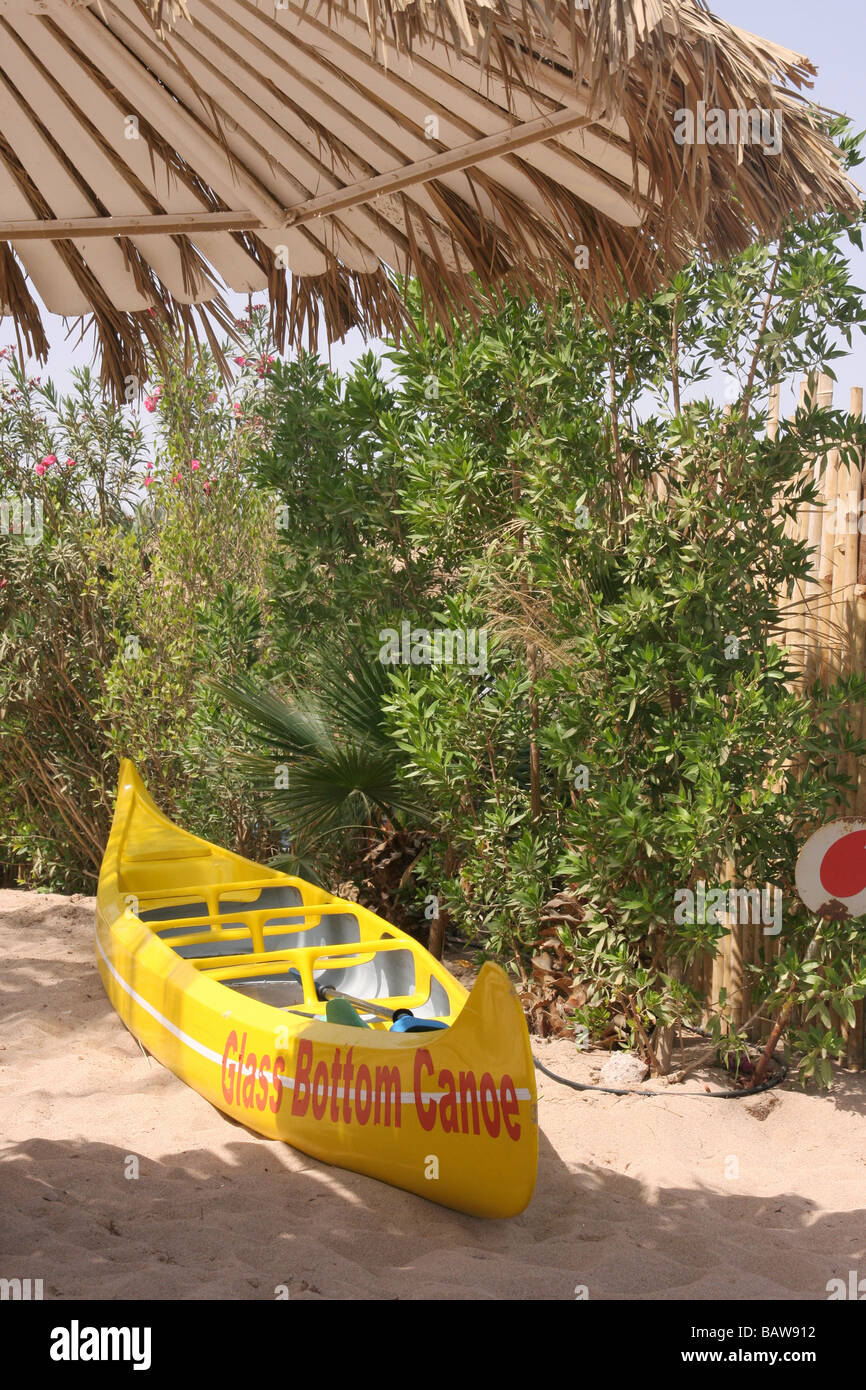 Naama Bay Strand Szene Sharmel sheikh Stockfoto