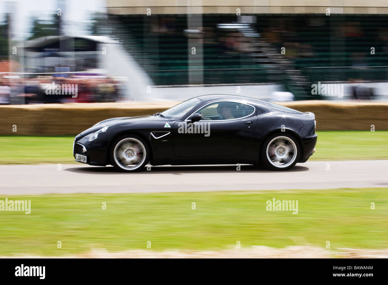 Alfa Romeo 8c auf dem Goodwood Festival of Speed racing Stockfoto