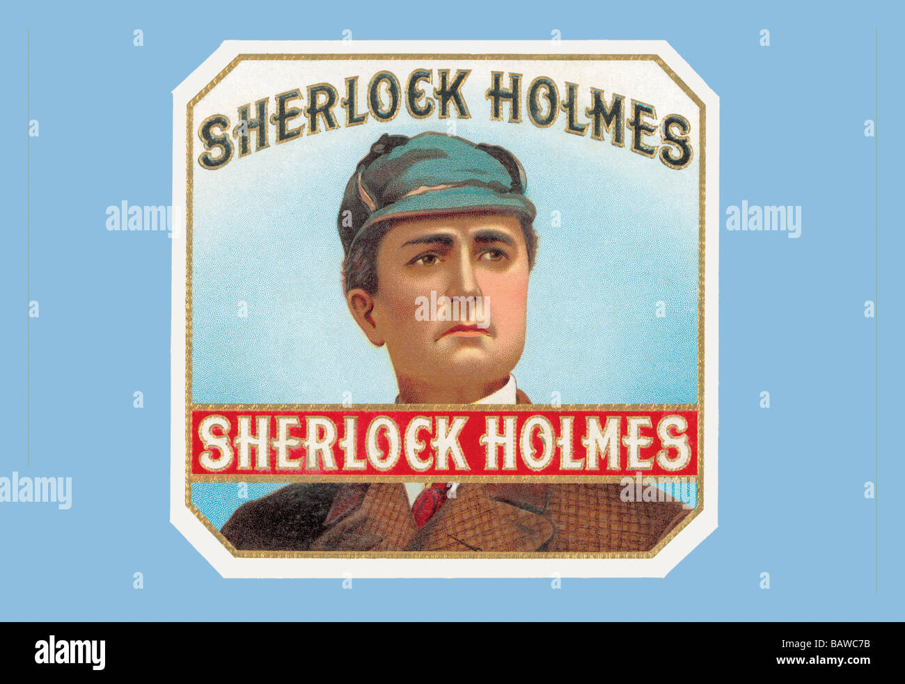 Sherlock Holmes-Zigarren Stockfoto