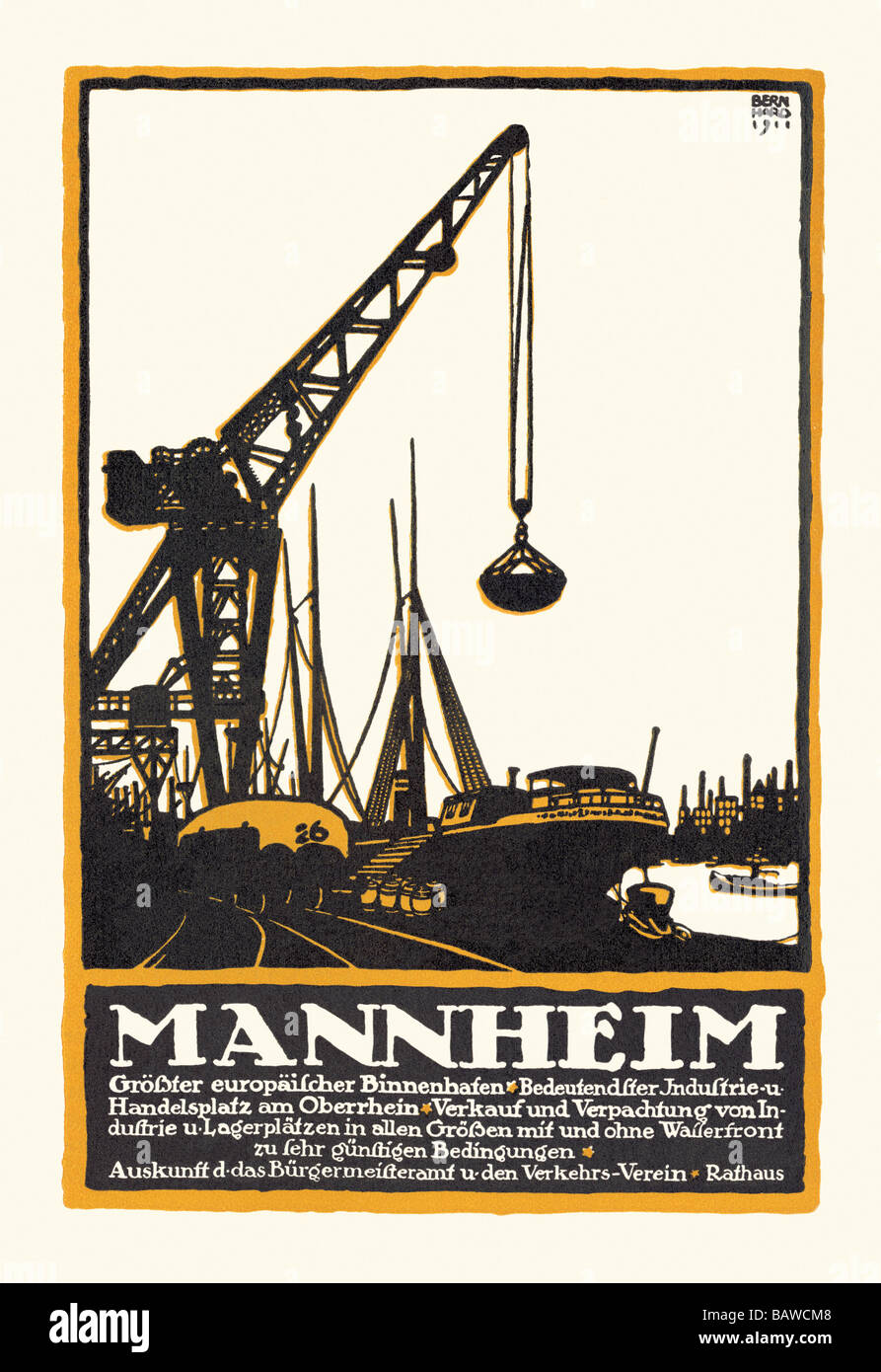 Mannheim Stockfoto