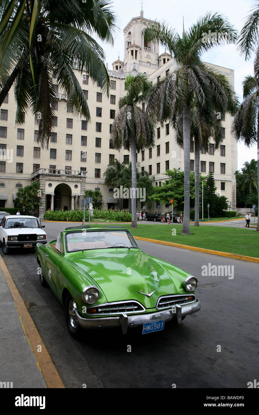 Das Hotel Nacional de Cuba ist ein historisches Luxushotel befindet sich auf dem Malecón in Havanna, Kuba. Es wurde von dem berühmten New entworfen. Stockfoto