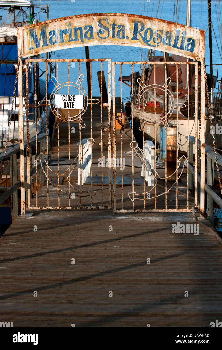 "Marina Santa Rosalia" Stockfoto