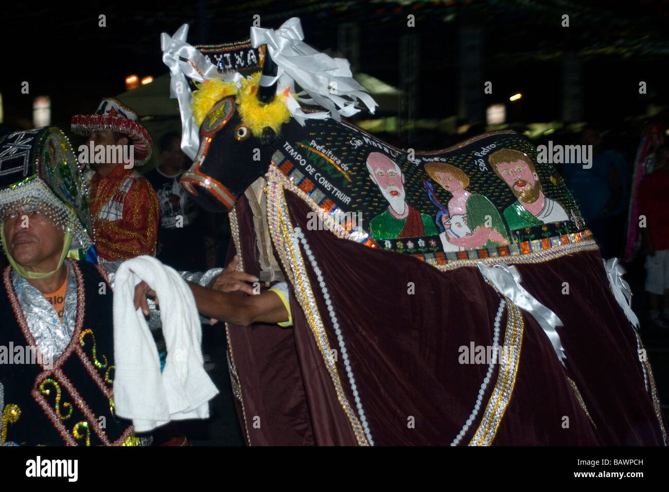 "Bumba-Meu-Boi", traditionelle Folk Dance-Event auf Sao Luis, Maranhao, Brasilien Stockfoto