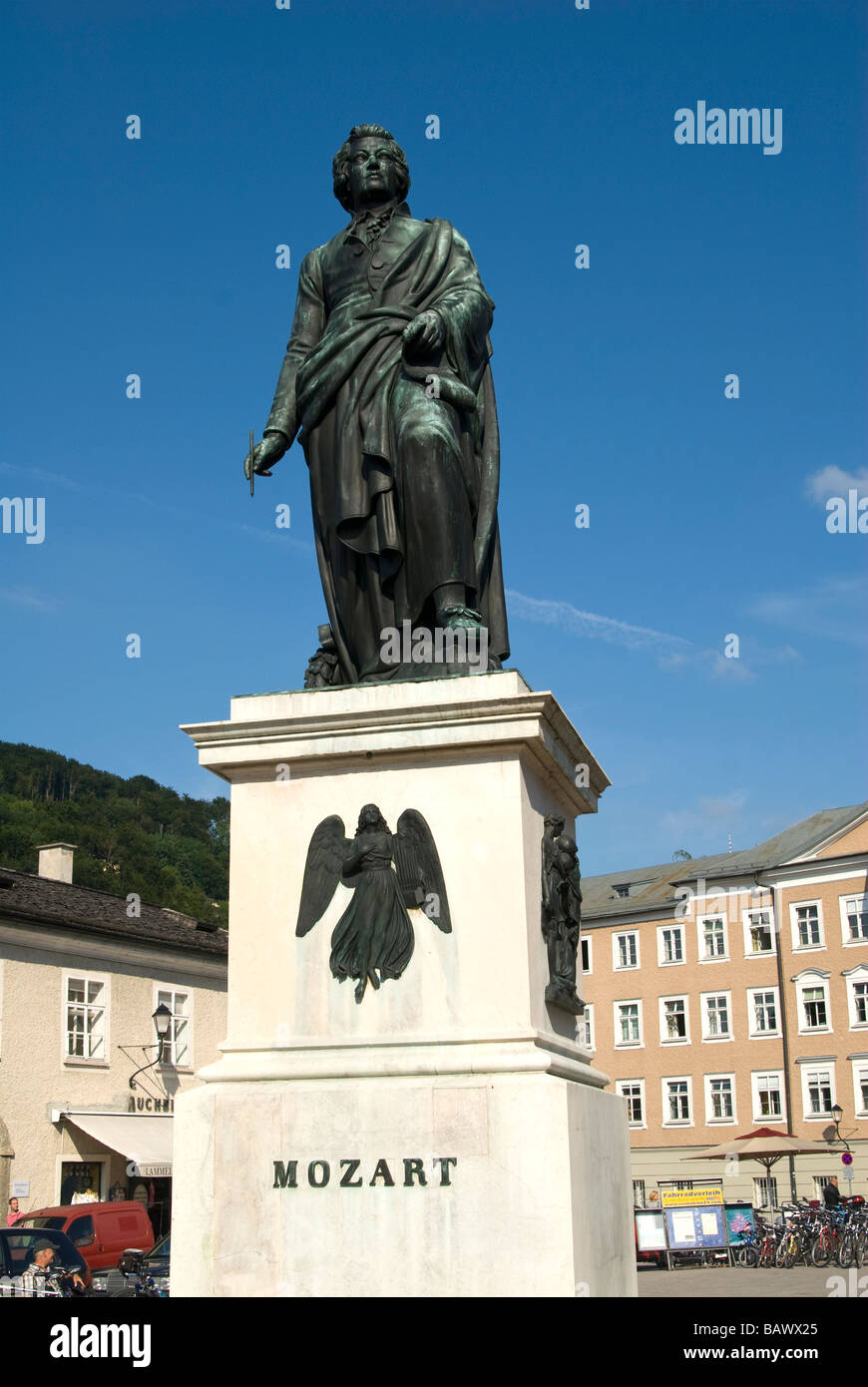 Mozart-Denkmal von Ludwig von Schwanthaler Stockfoto