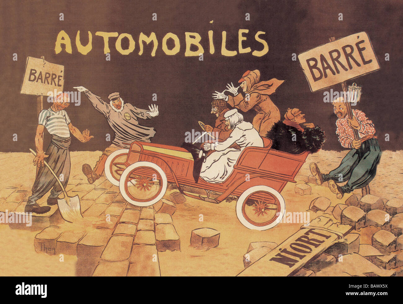 Barre Automobile Stockfoto