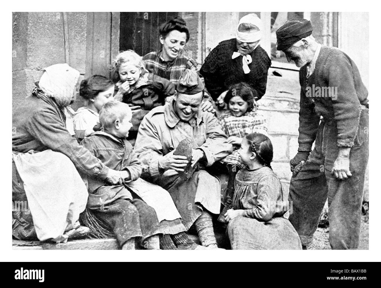 Der Eindringling hat Wich Stockfoto