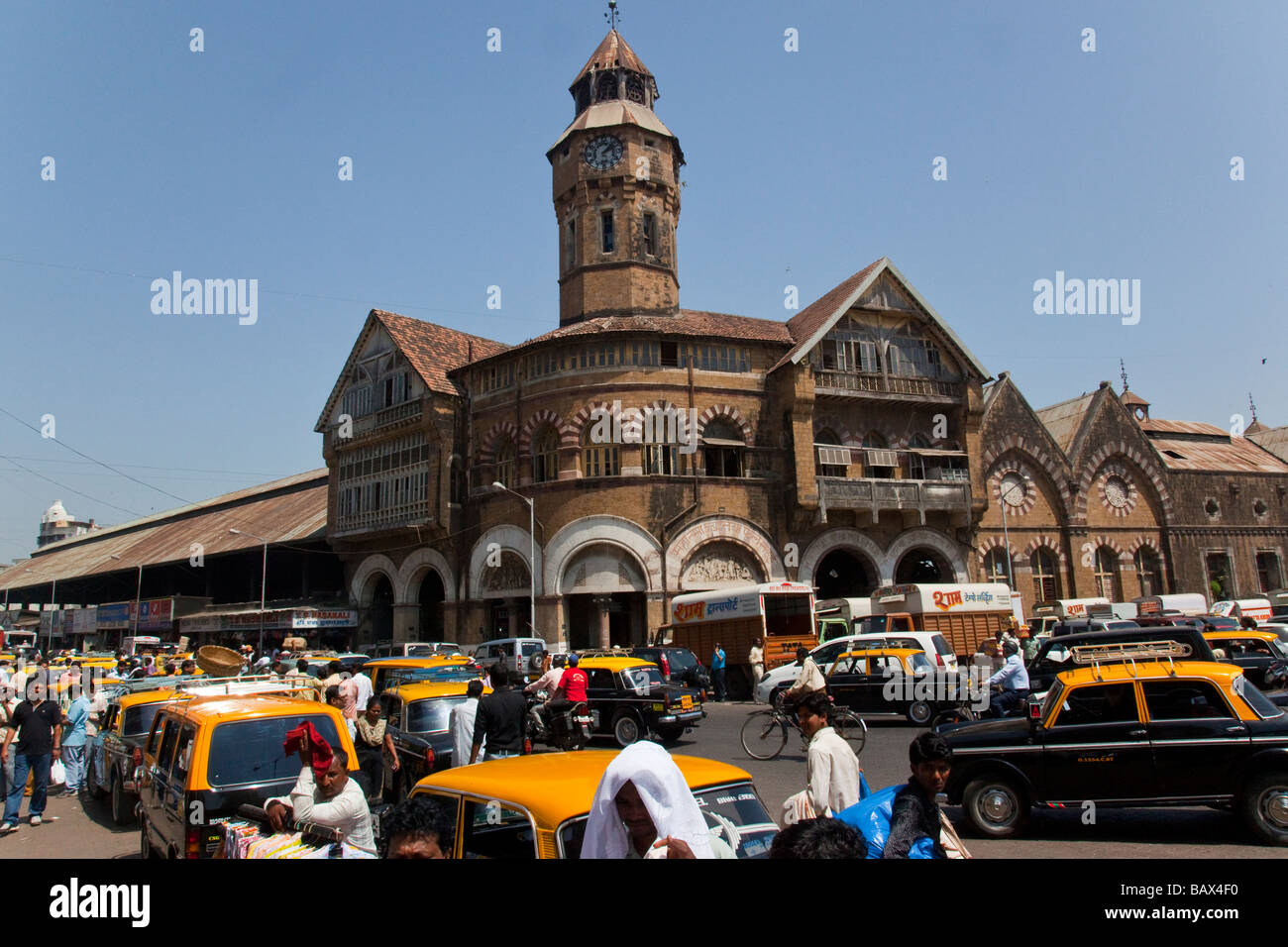 Crawford Market in Mumbai Indien Stockfoto