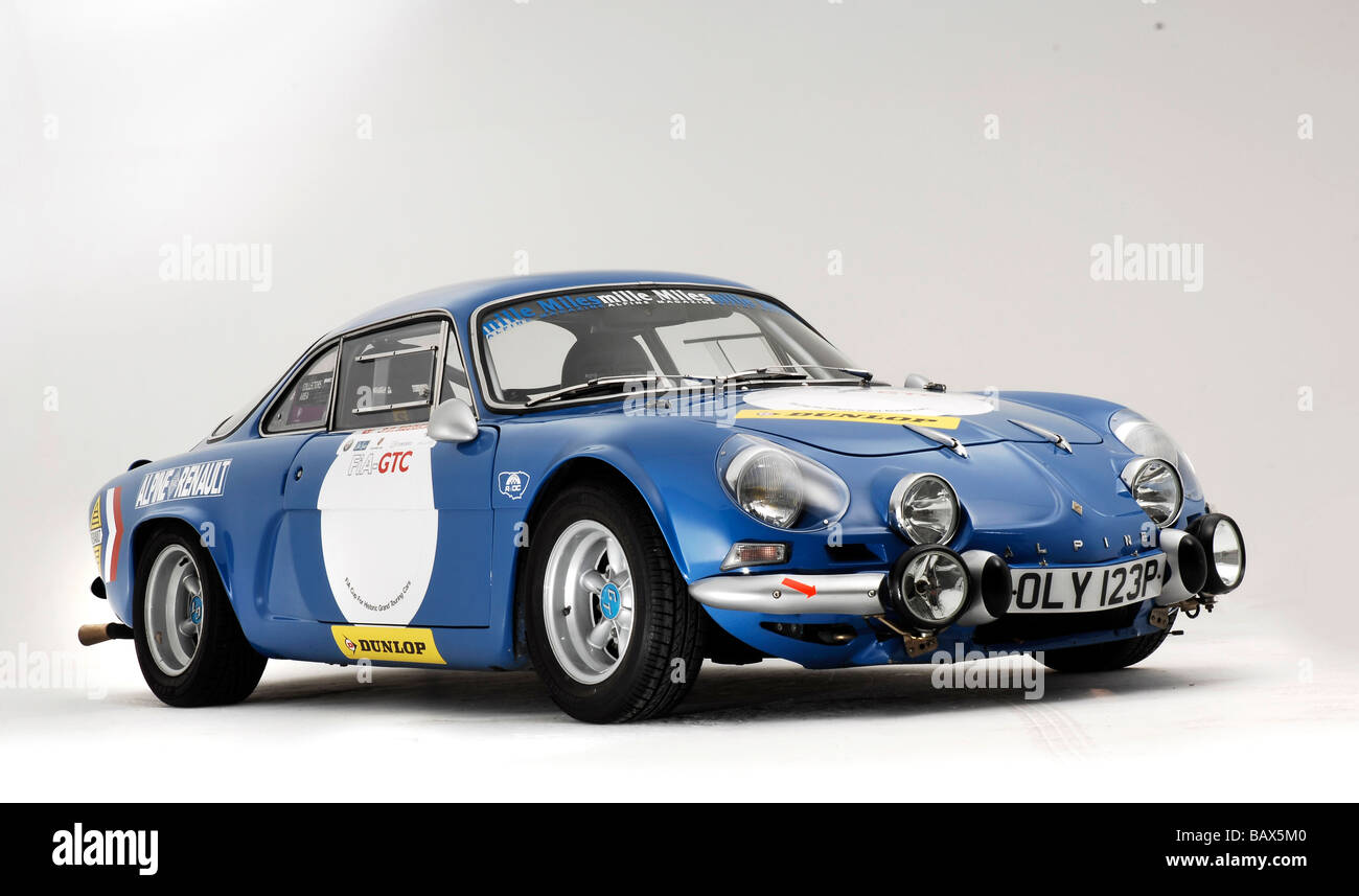 Alpine Renault A110 Berlinette 1974 Stockfoto