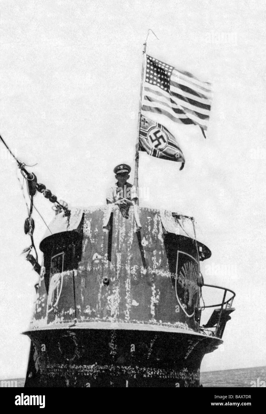 Old Glory fliegen über die 505 Stockfoto