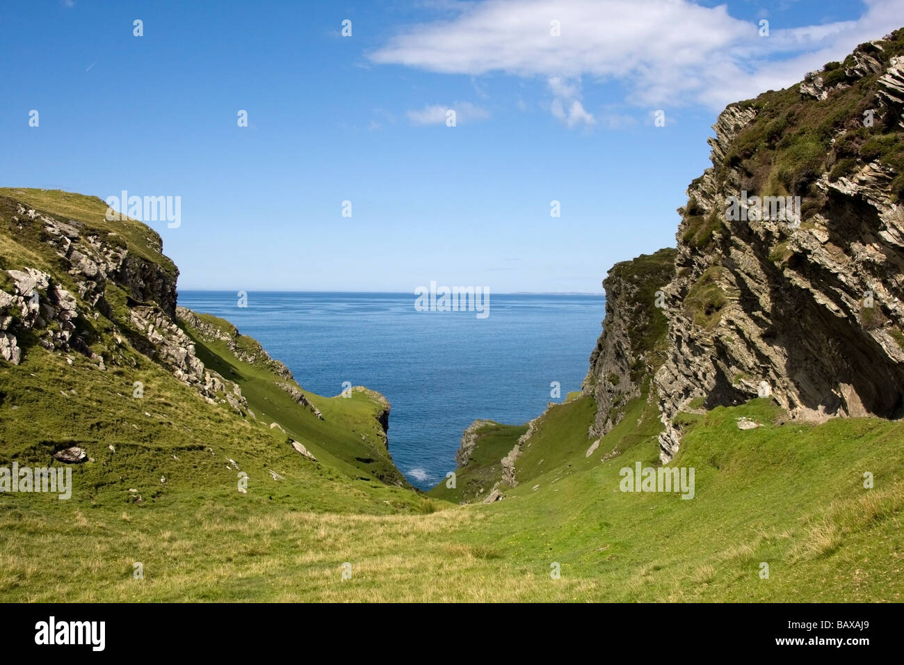 Insel Colonsay, Schottland, Coastal Blick auf Seelandschaft Stockfoto