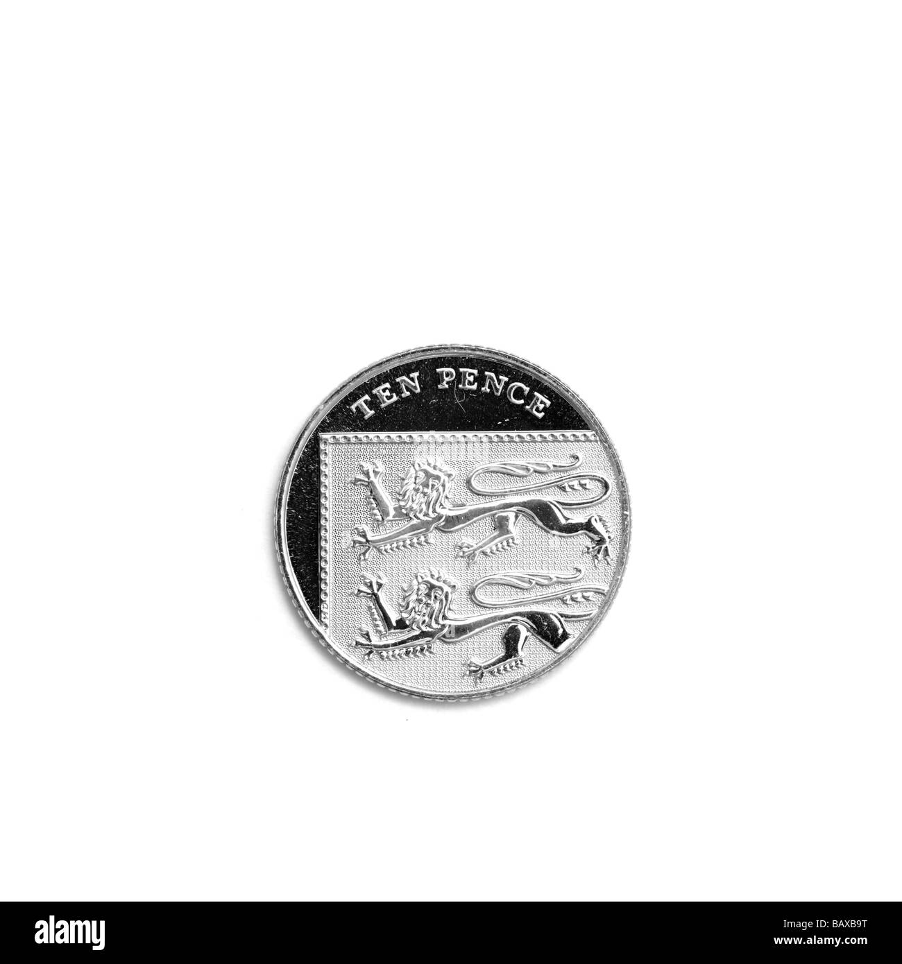 "Neue 10 Pence" Stockfoto