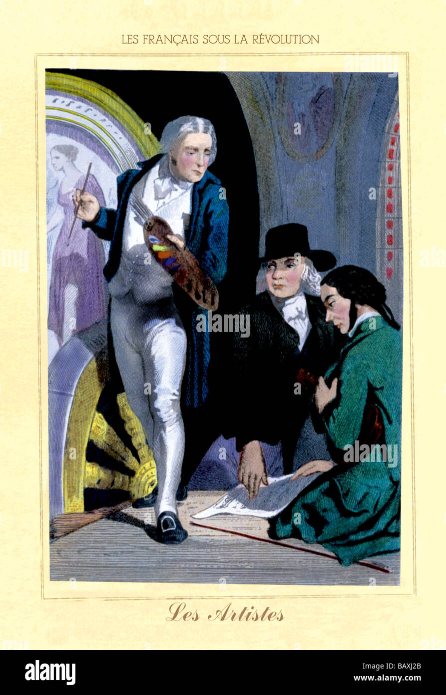 Les Artistes Stockfoto