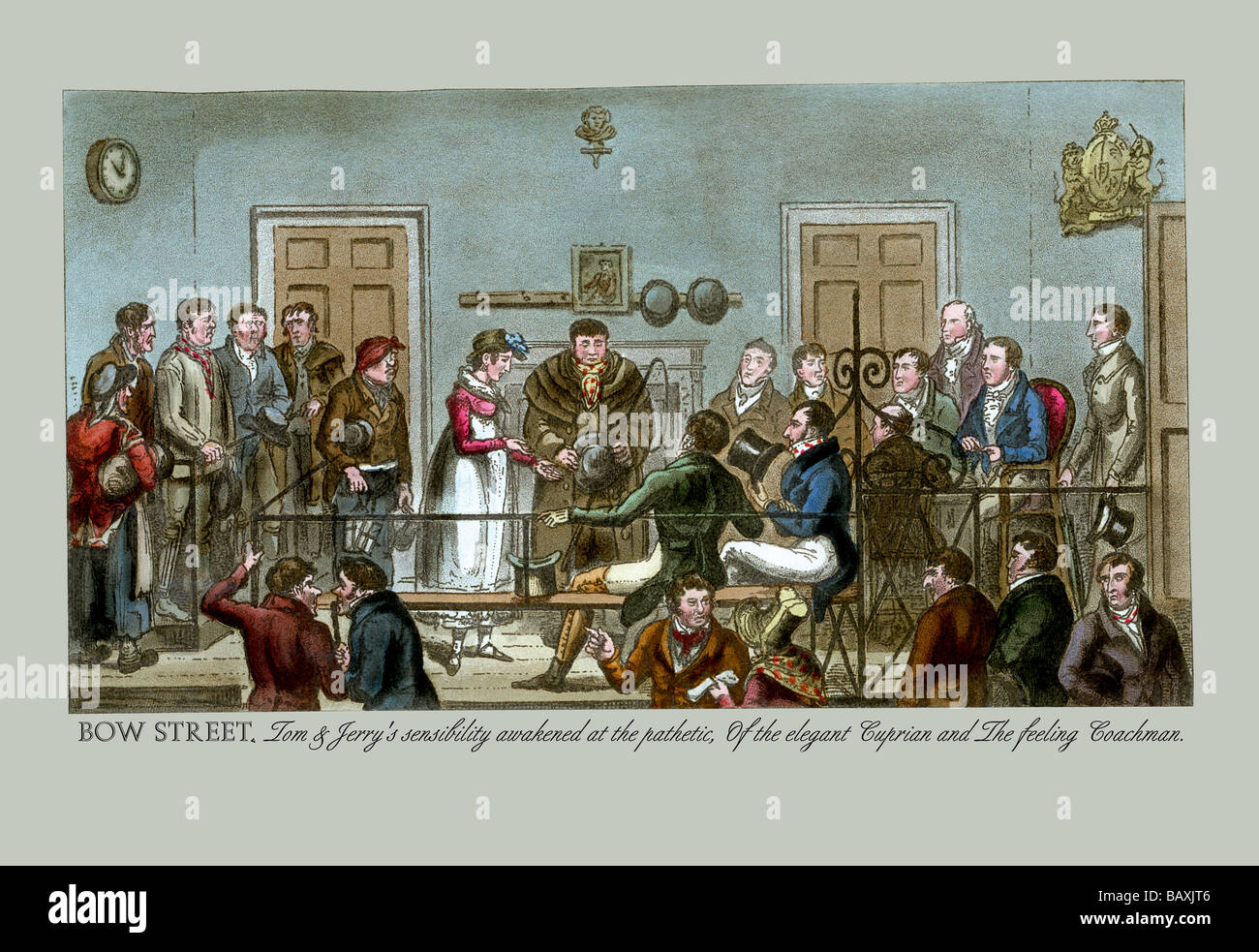 Bow Street Stockfoto