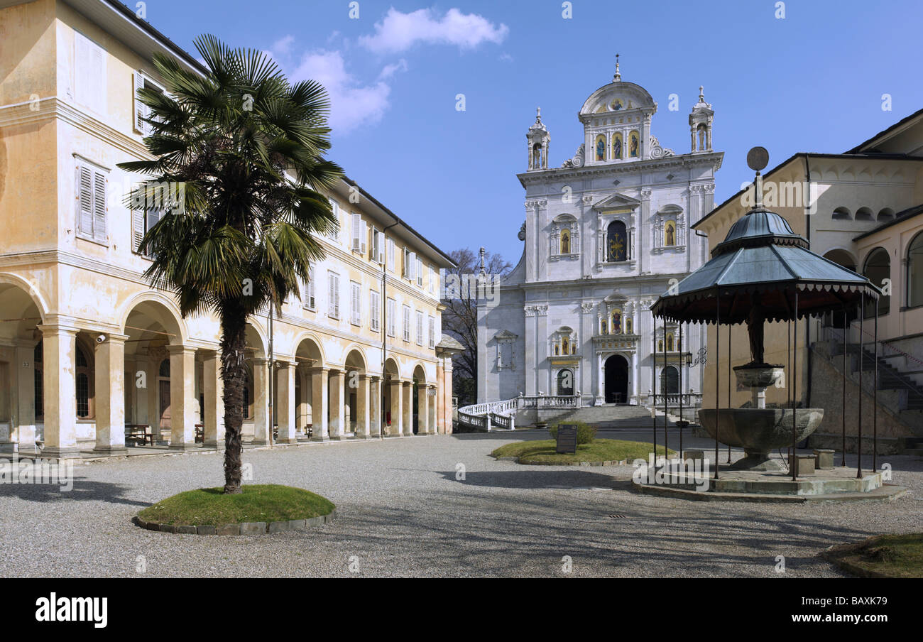 Italien Piemont Sacro Monte o Nuova gerusalemme di Varallo Sesia 2003 UNESCO-Welterbe Stockfoto