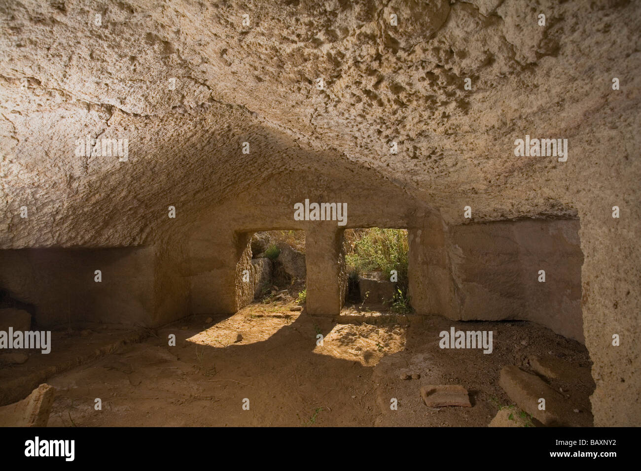 Grab der Könige, Archäologie, Salamis, Nord-Zypern, Zypern Stockfoto