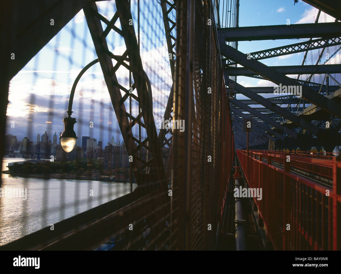 Williamsburg Bridge, Manhattan, New York, USA Stockfoto