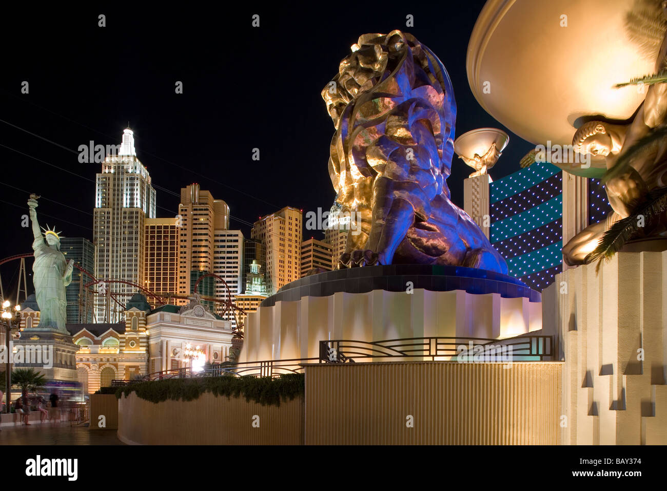 New York Hotel and Casino, Las Vegas, Nevada, USA Stockfoto