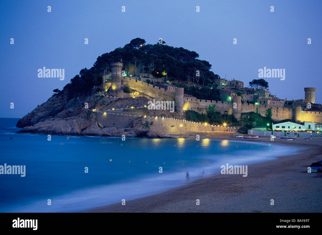 Schne Tossa De Mar Altstadt Bildernull