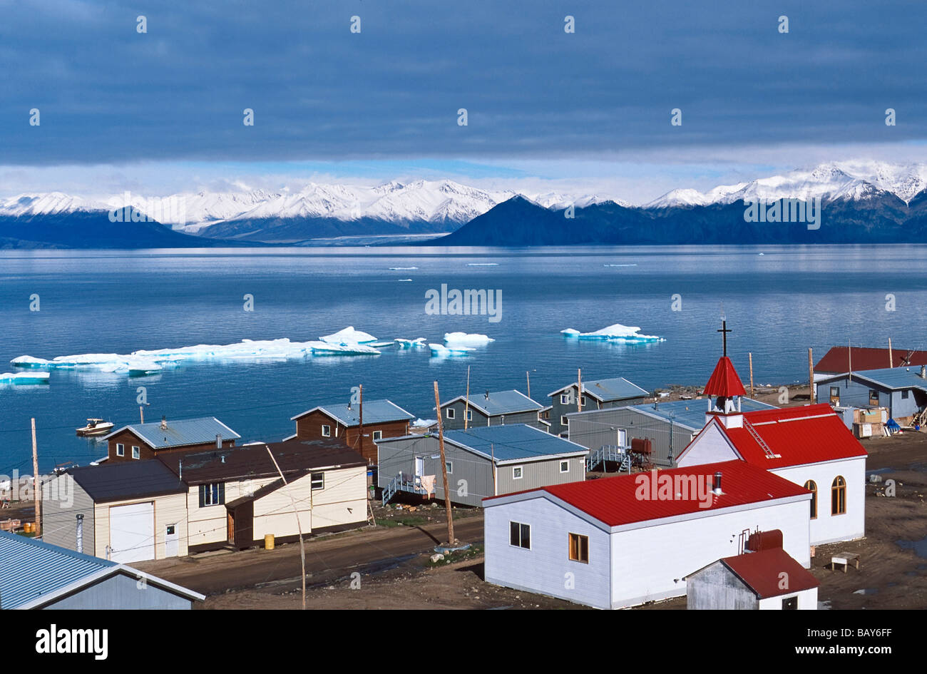 Pond Inlet, Baffininsel, Nunavut, Kanada Stockfoto