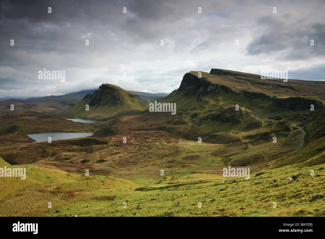 Trotternish Isle Of Skye Stockfoto