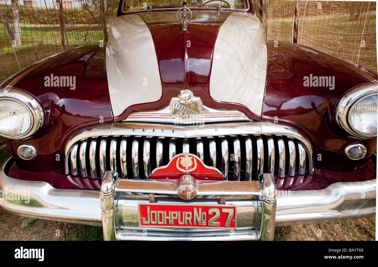 Classic 49'Buick Roadmaster American Car Jodhpur, Rajasthan Indien Stockfoto