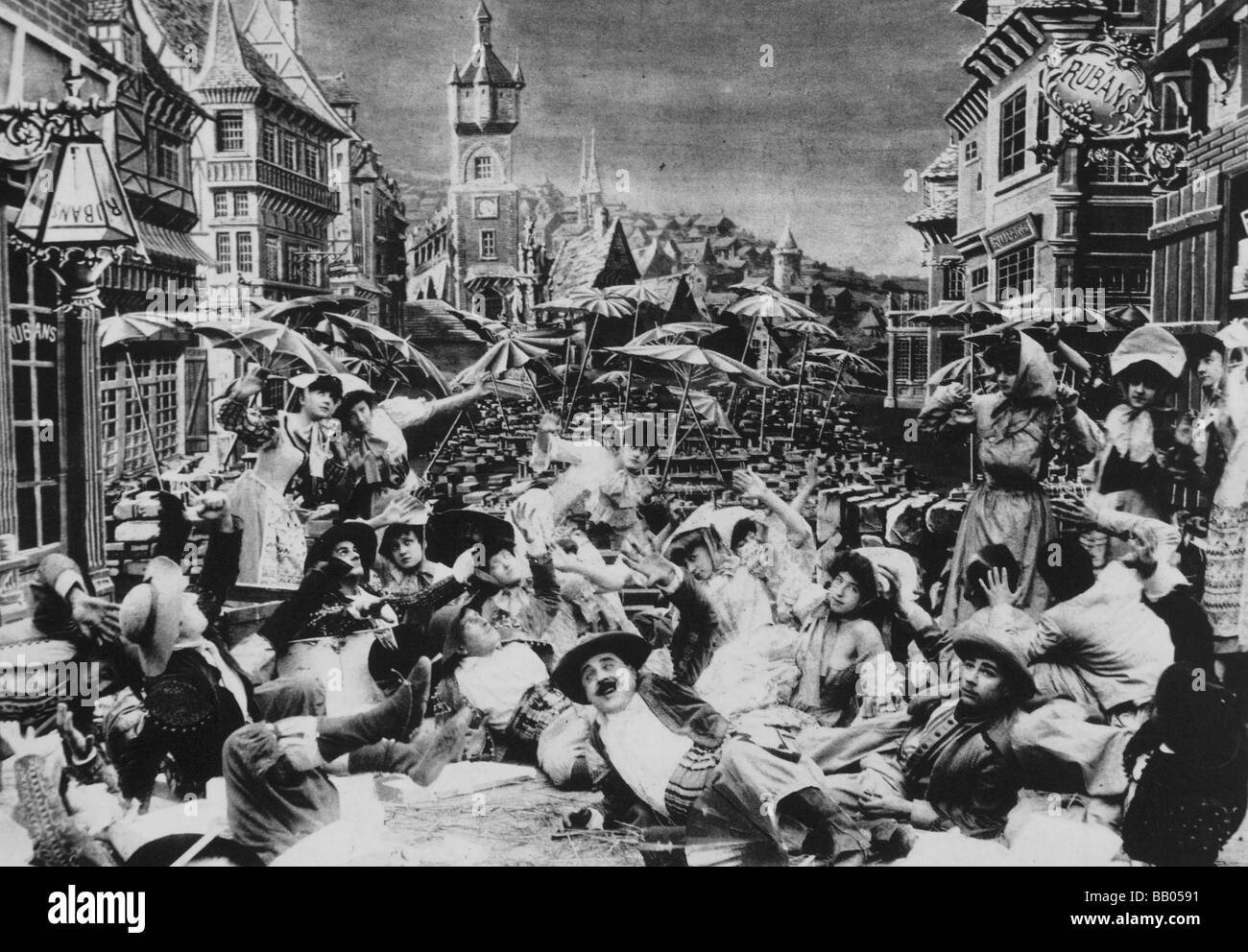 Robert Macaire et Bertrand Year: 1906-1907 Direktor: Georges Méliès Stockfoto