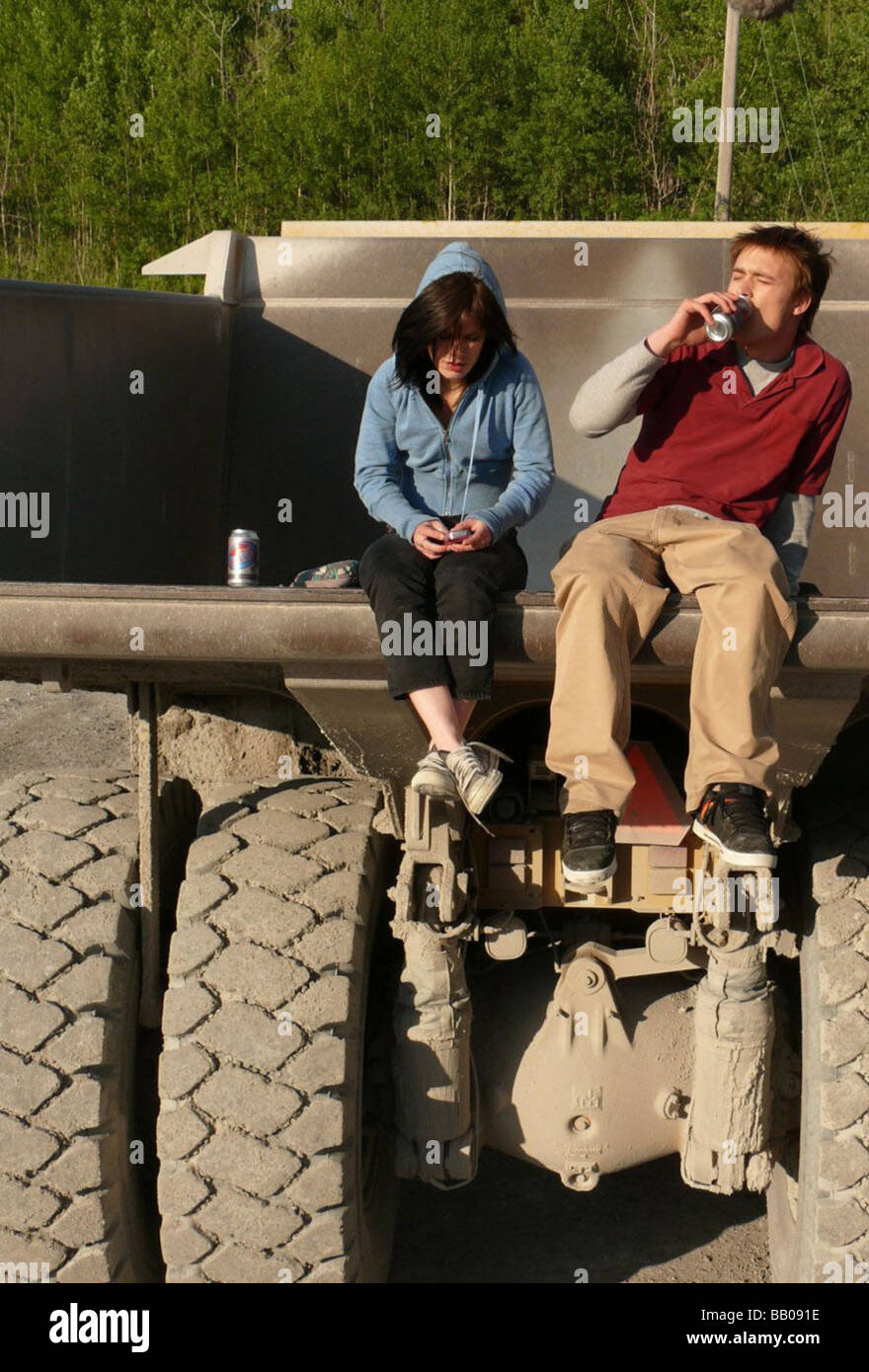 Tout est Parfait alles schönes Jahr ist: 2008 Regie: Yves Christian Fournier Chloe Bourgeois, Maxime Dumontier Stockfoto