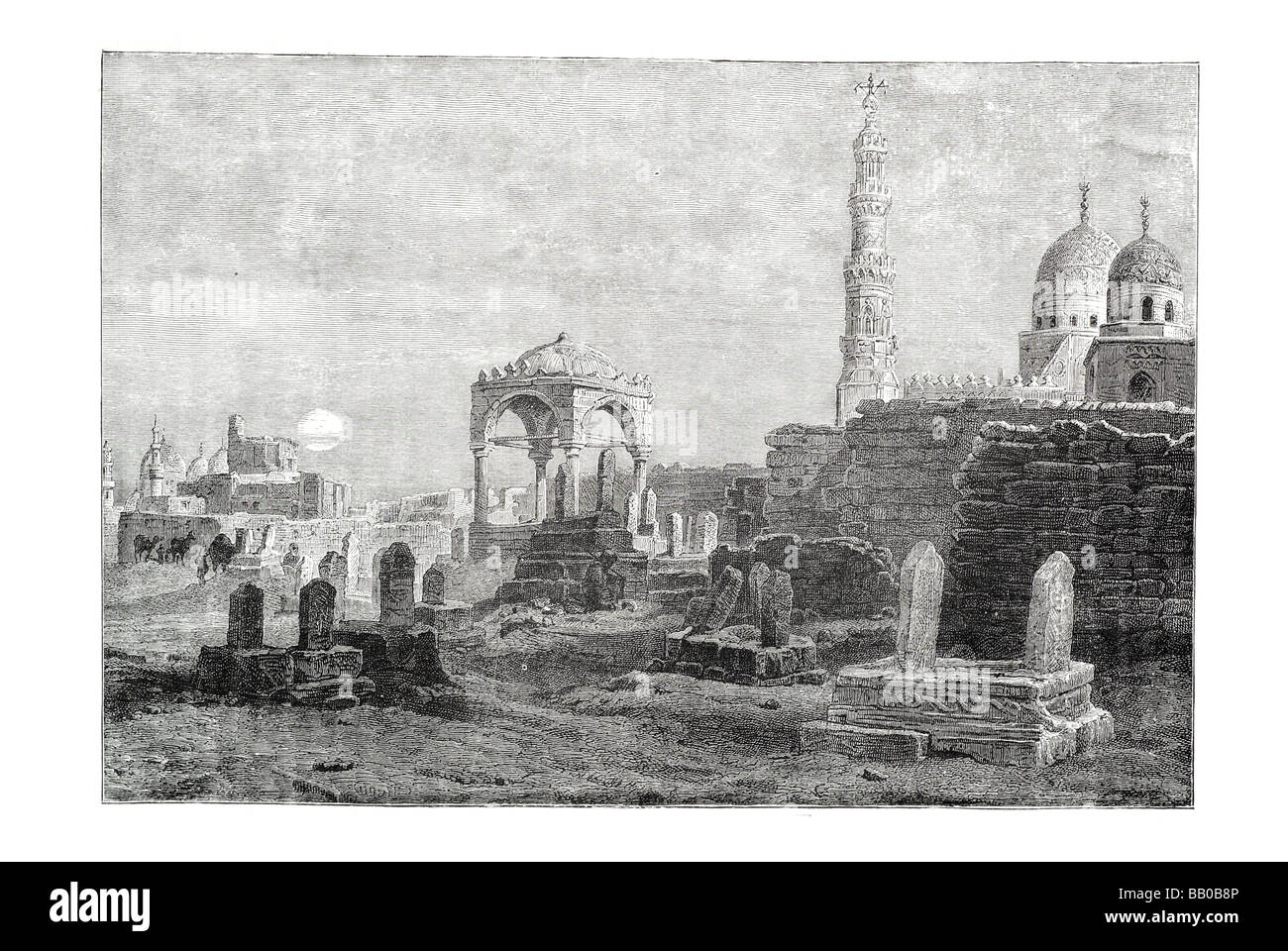 Gräber des Kalifen Zitadelle Kairo Stockfoto