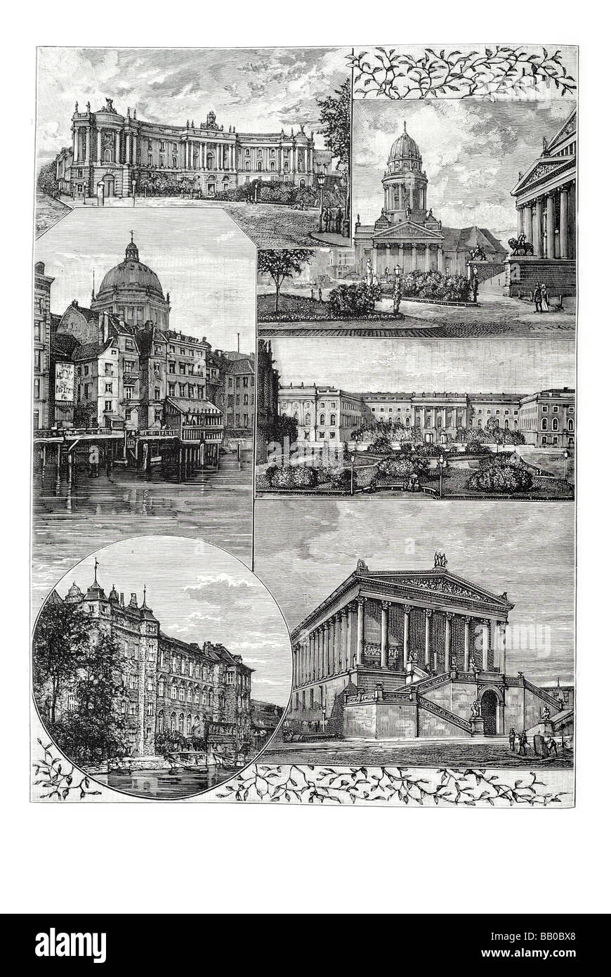 Ansichten in berlin Stockfoto