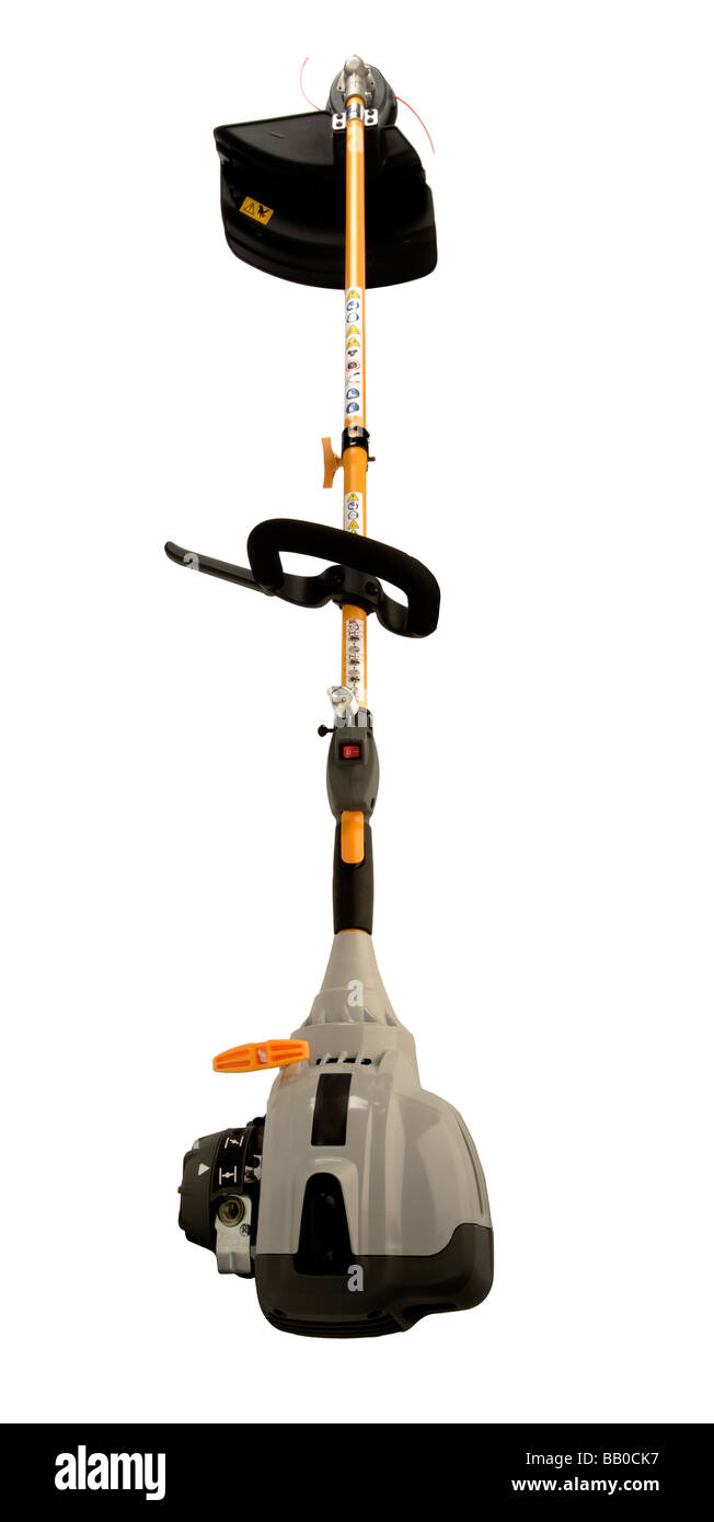 Gartengerät, Strimmer oder Fadenschneider oder Unkrautfresser Stockfoto