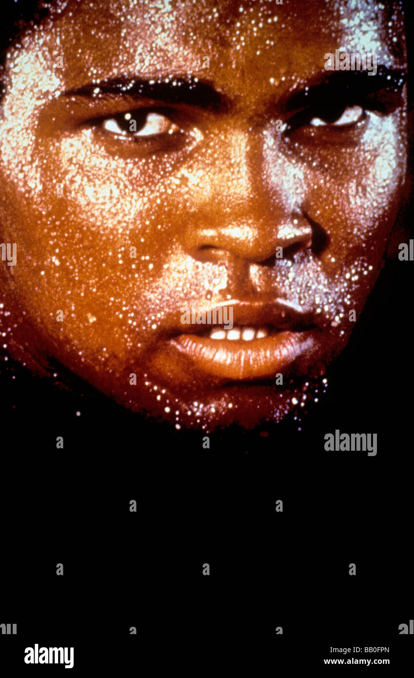 Muhammad Ali als wir Könige waren Stockfoto