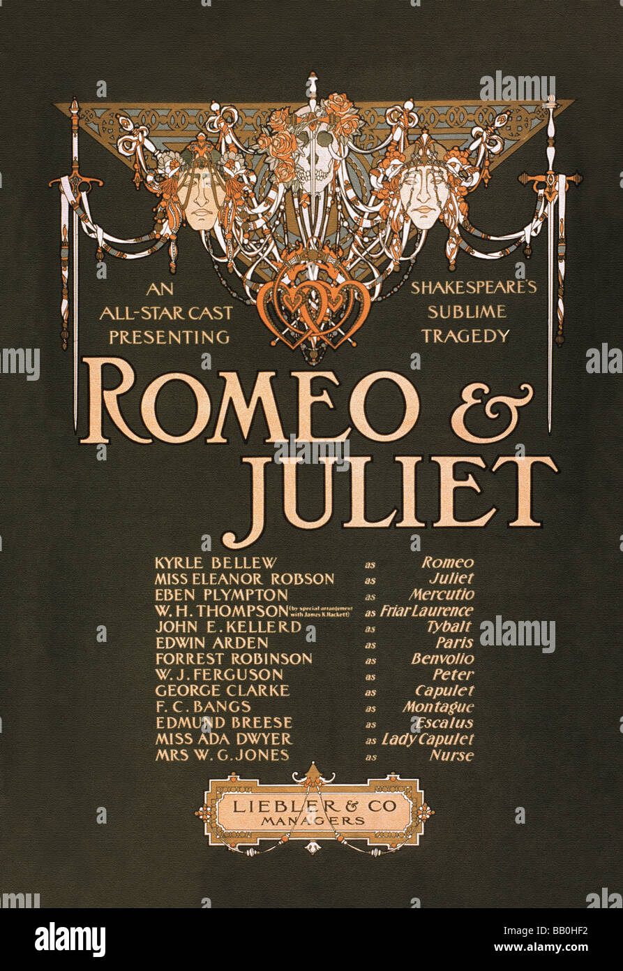 Romeo & Julia Stockfoto