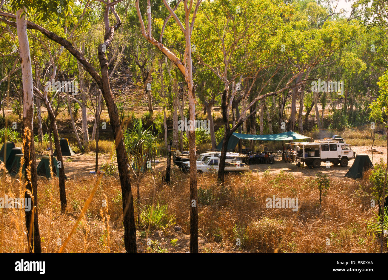 Bush Camping, Kimberley, Western Australia Stockfoto
