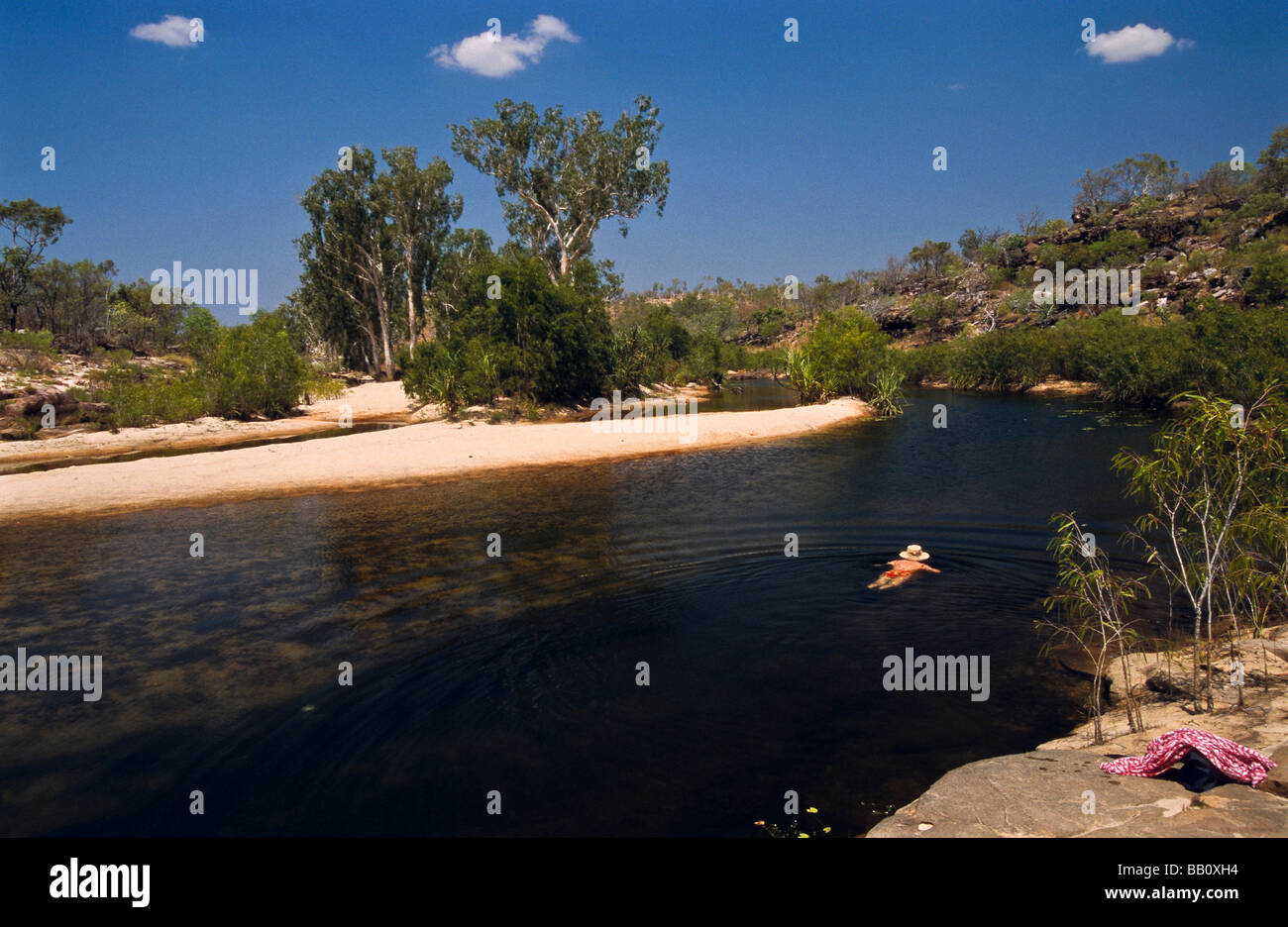 Abkühlung, Kimberley Region, Western Australia Stockfoto