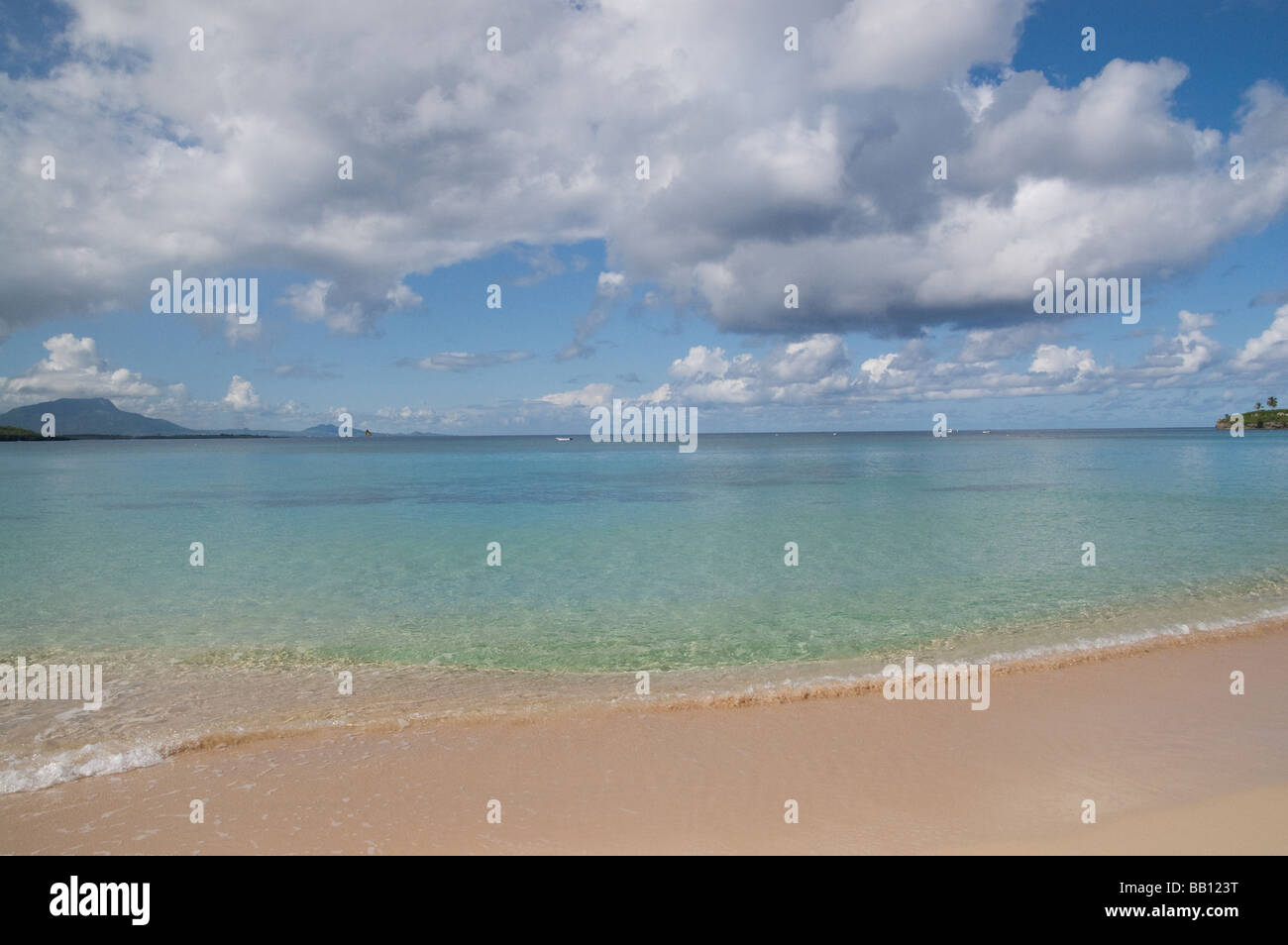 Strand von Sosua, Dominikanische Republik Stockfoto