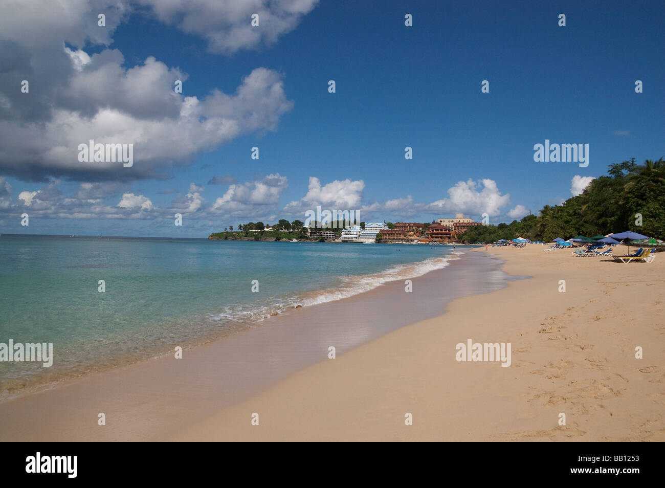 Strand von Sosua, Dominikanische Republik Stockfoto