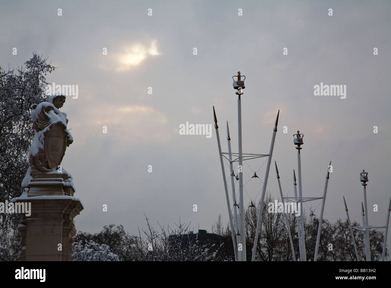 Queen Victoria Memorial Stockfoto