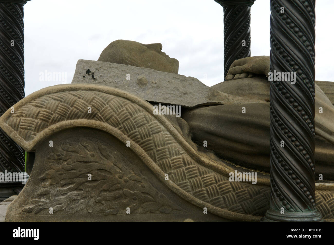 Das Grace Darling Memorial, Bamburgh Stockfoto