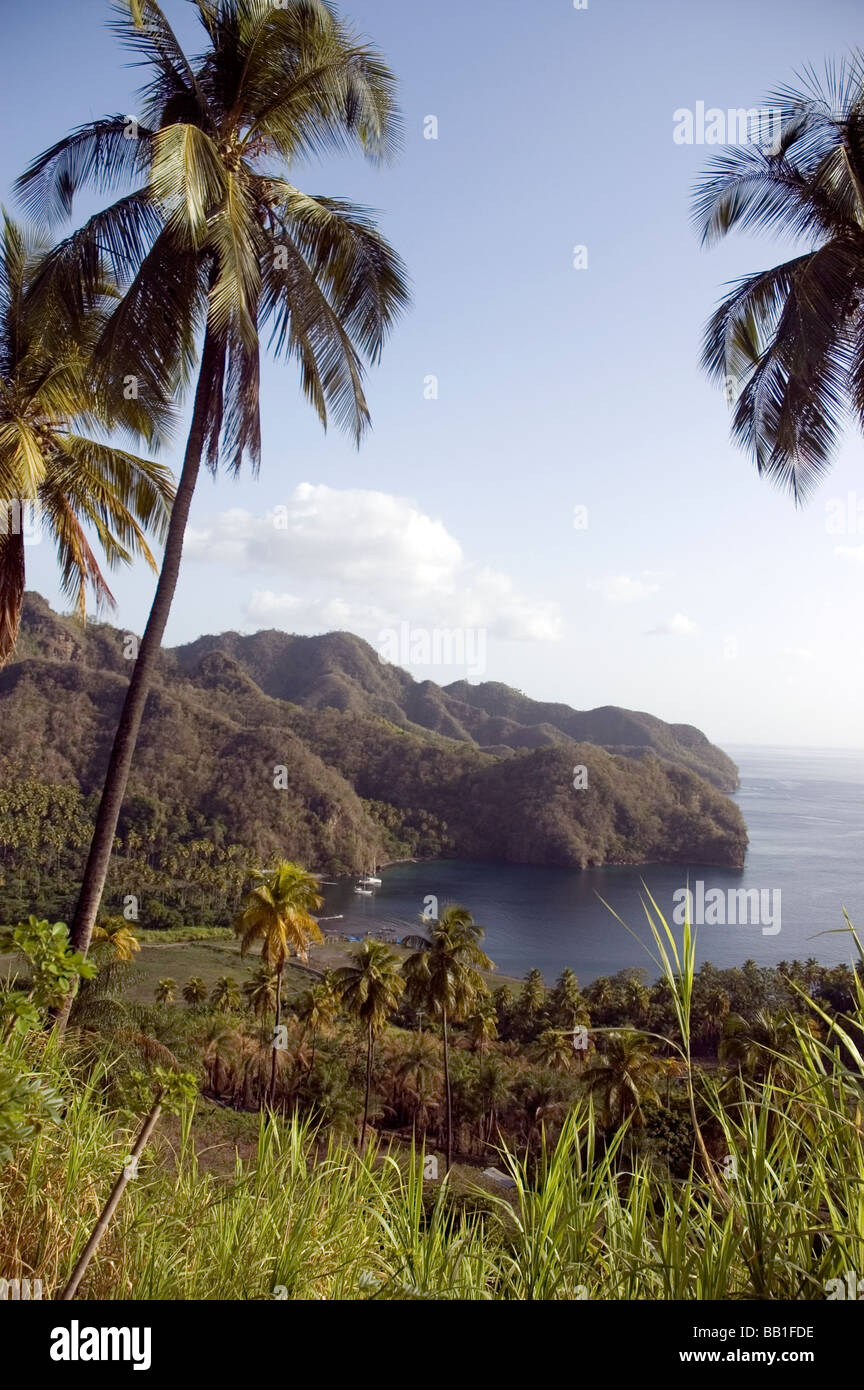 Cumberland Bay, Saint-Vincent, Westindien Stockfoto