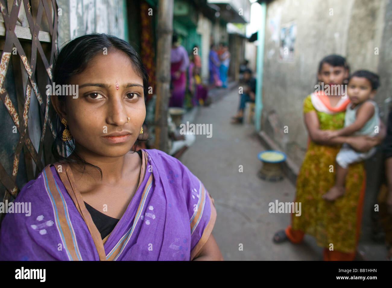 Junge Frau im Bordell, Tangail, Bangladesch Stockfotografie Alamy