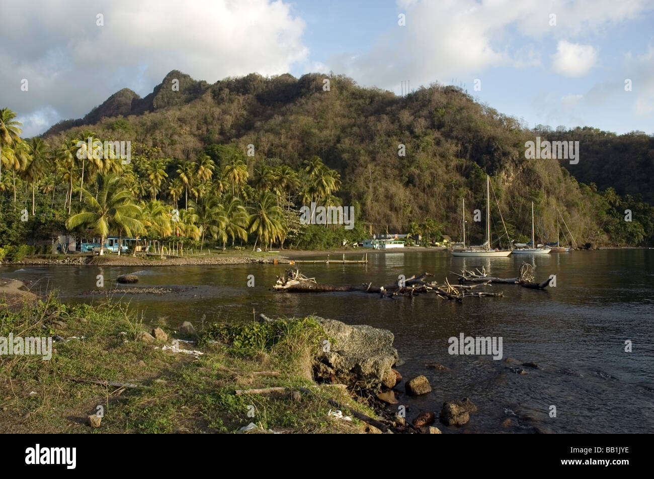 Cumberland Bay, Saint-Vincent, Westindien Stockfoto