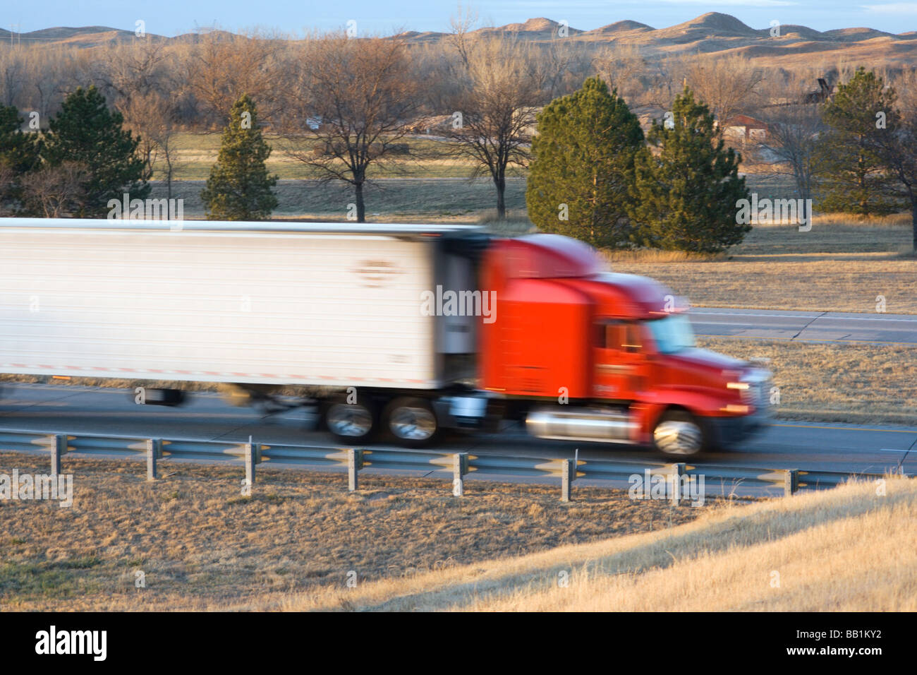 Sattelschlepper Stockfoto Sattelschlepper Stockfoto