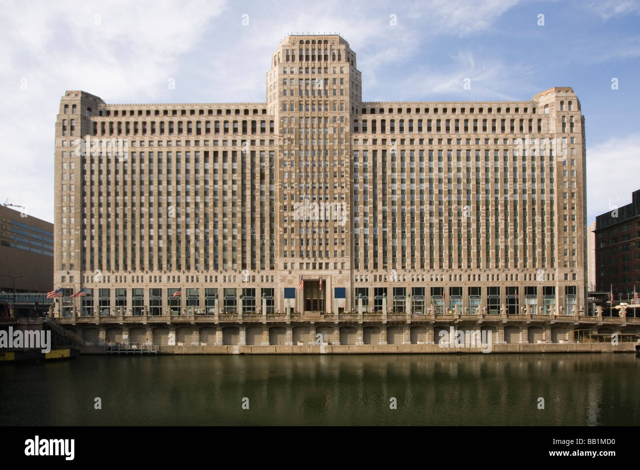 Merchandise Mart in Chicago IL Stockfoto