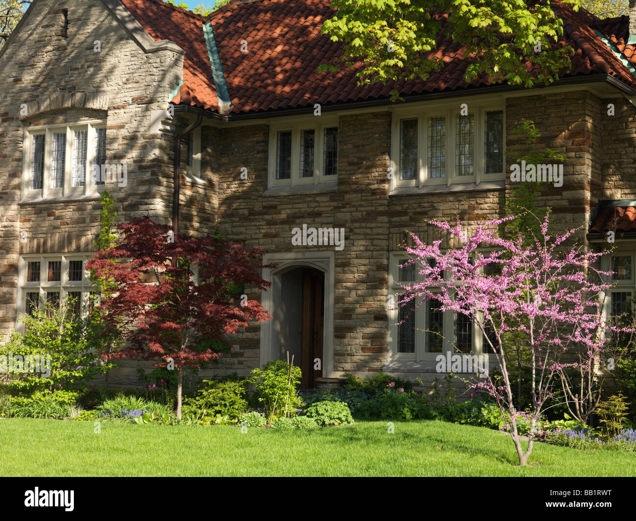 Schönes Haus Stockfoto