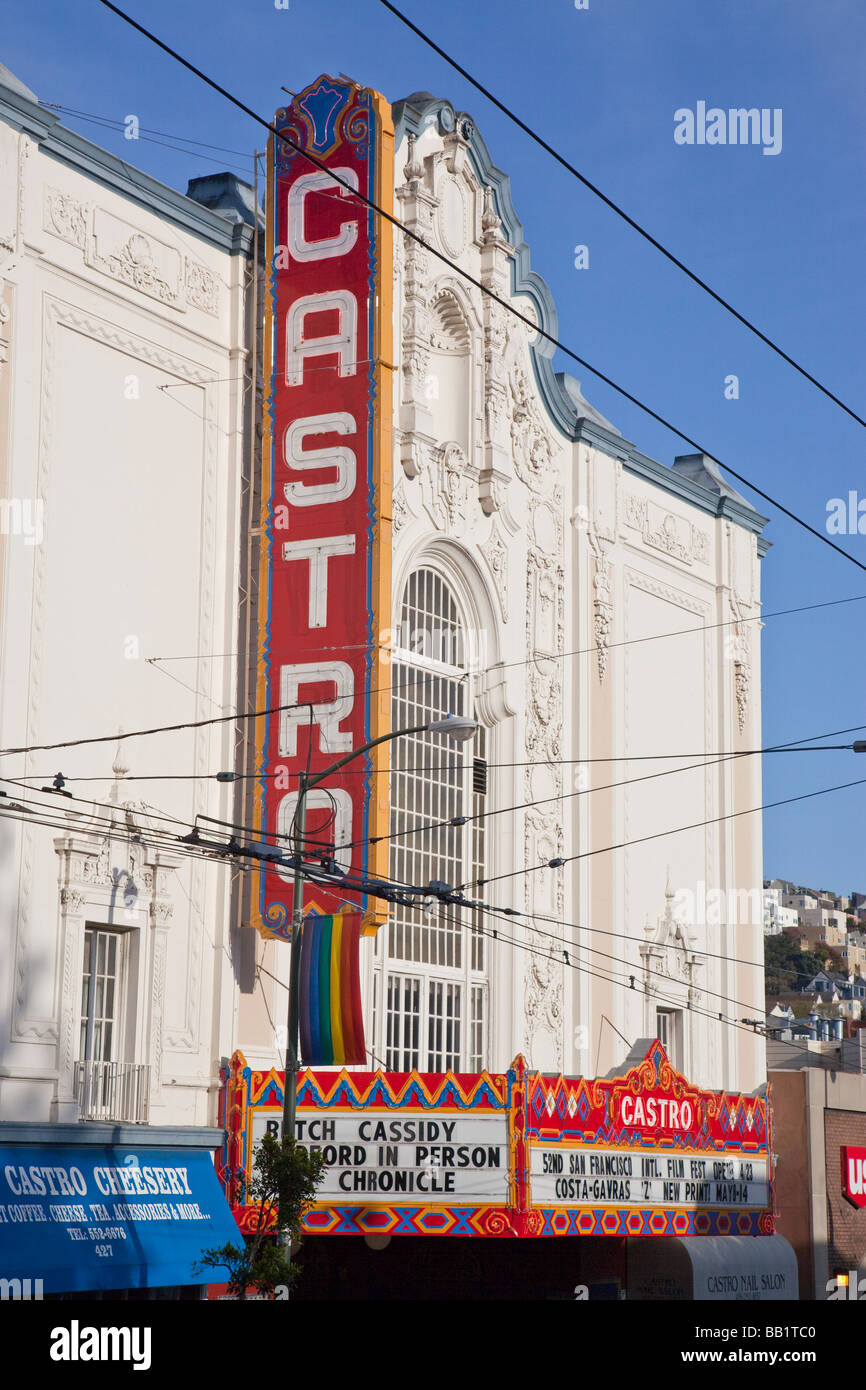 Castro Theater in der Castro in San Francisco, Kalifornien Stockfoto