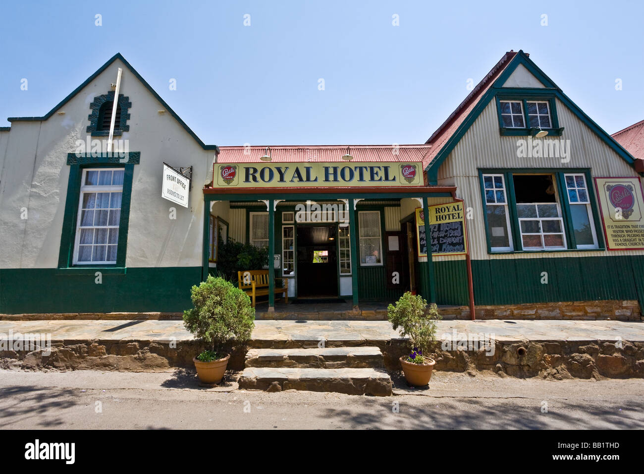 Royal Hotel, Pilgrim es Rest, Mpumalanga, Südafrika Stockfoto
