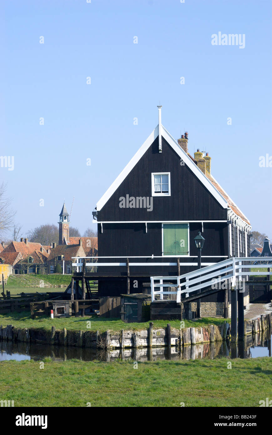 Europa, Niederlande, Nord Holland, West-Frisia, Enkhuizen, Zuider Zee Museum Stockfoto