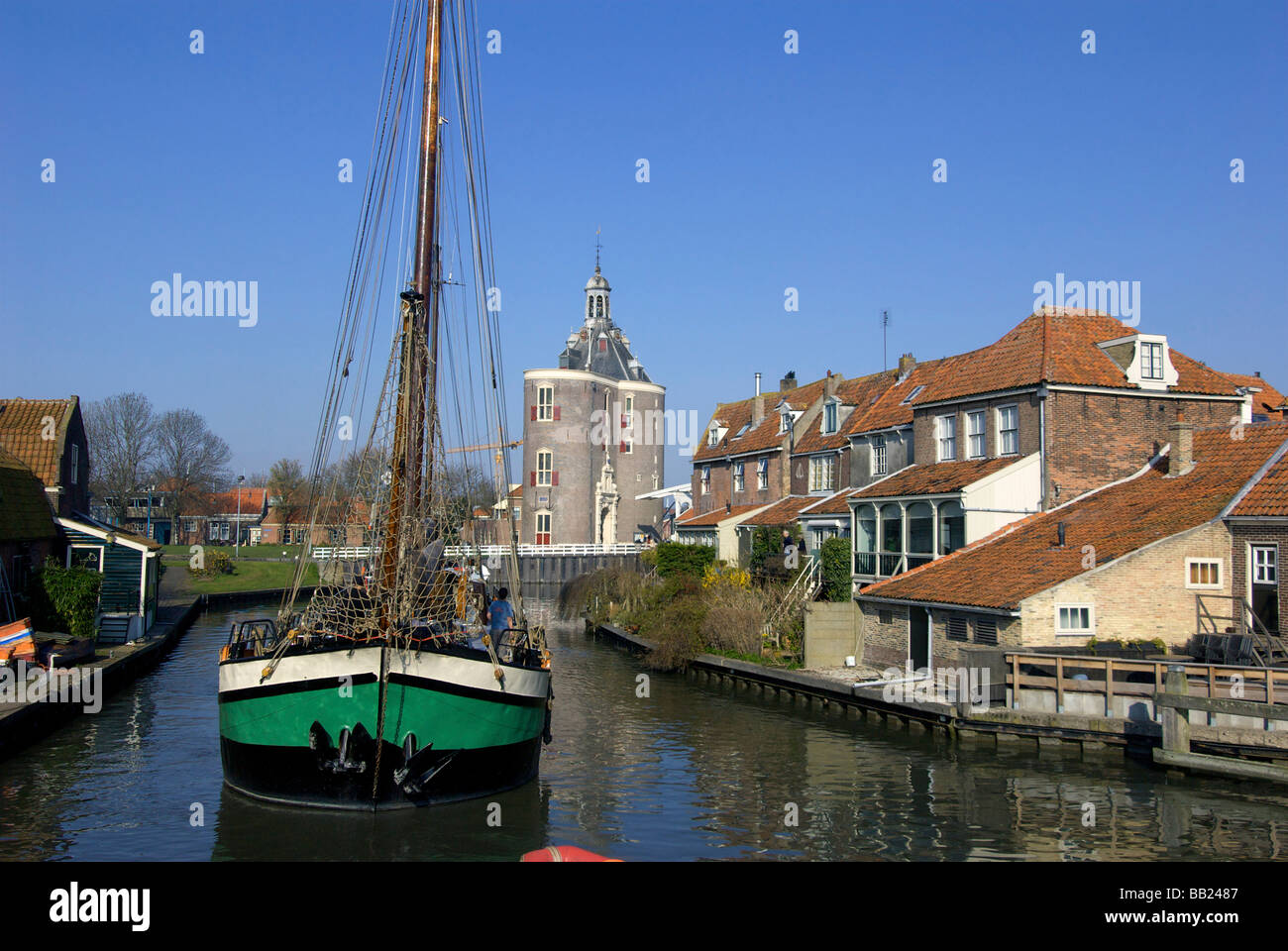 Enkhuizen, Europa, Niederlande, Nord-Holland, West-Frisia Stockfoto