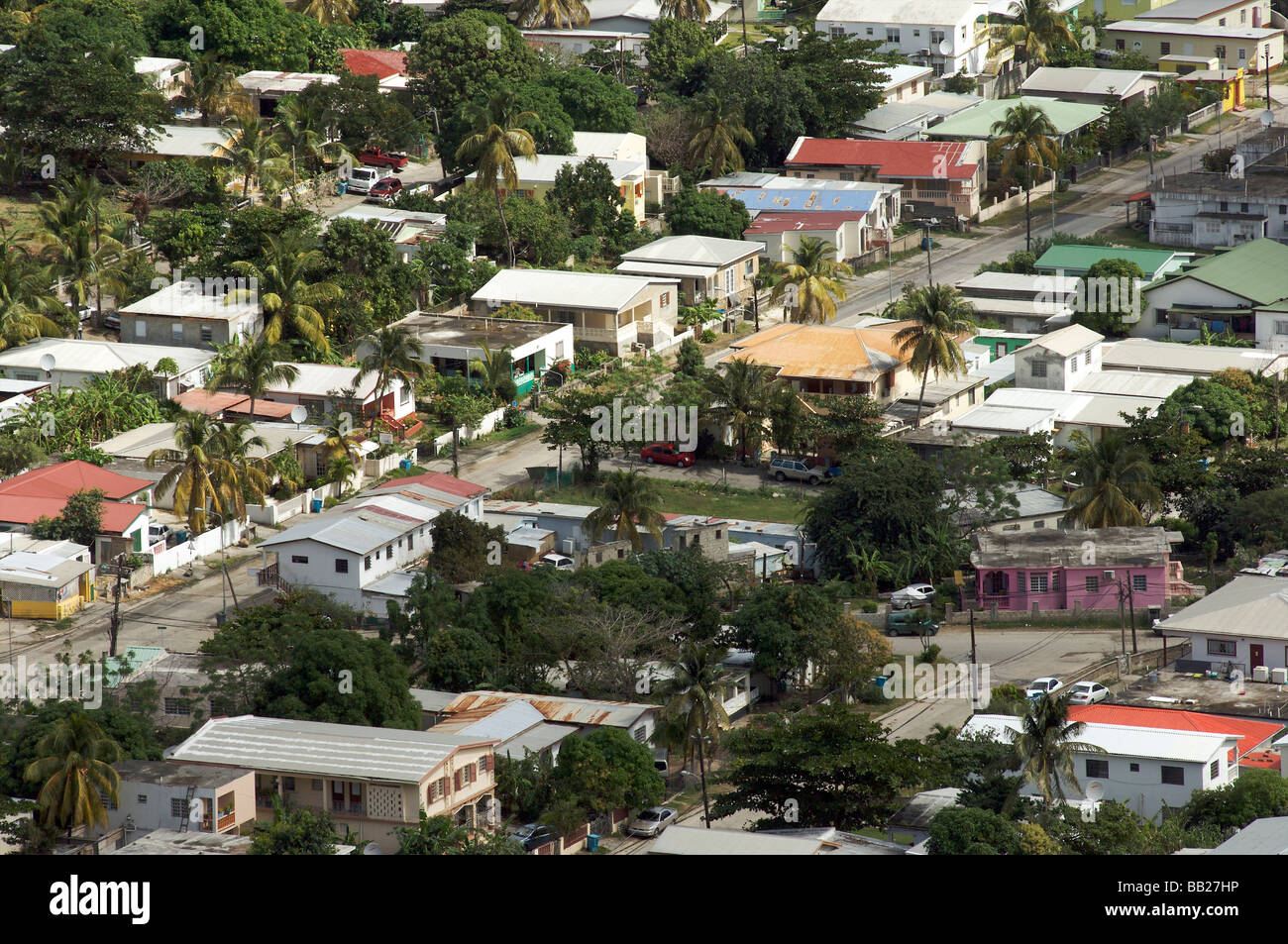 Sint Maarten Sint Peters Cul de sac Stockfoto